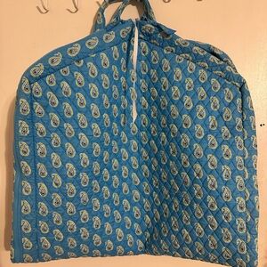 Blue Paisley Quilted Vera Bradley Garment Bag